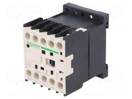 Contactor: 4-pole | NO x4 | 24VAC | 12A | DIN,on panel | TeSys K | W: 45mm