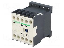 Contactor: 3-pole | NO x3 | Auxiliary contacts: NC | 24VDC | 6A | W: 45mm