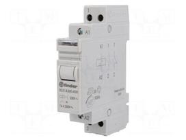 Relay: installation | bistable | NO | 230VAC | Mounting: DIN | 16A | IP20