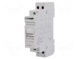 Relay: installation | bistable | NO x2 | 110VAC | Mounting: DIN | 16A