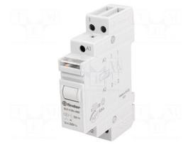 Relay: installation | bistable | NO | Ucoil: 24VDC | Mounting: DIN | 16A