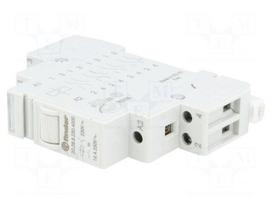 Relay: installation | bistable | NO x2 | 230VAC | Mounting: DIN | 16A