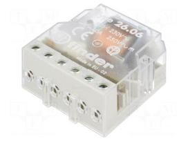 Relay: installation | bistable | NO x2 | Ucoil: 230VAC | 10A | -40÷40°C