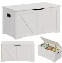 Muvu DIDELIS MEDINIS SAUGYKLOS SKRYNIA BALTA LOVOS SKRYNIA 80 CM