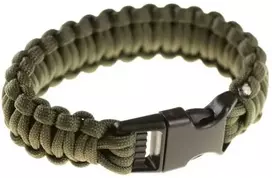 Invadergear Invader Gear Paracord Bracelet Apyrankė iš virvutės, Olive spalvos