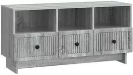TV staliukas Televizoriaus spintelė Pilka sonoma ąžuolo 102 x 34,5 x 50 cm