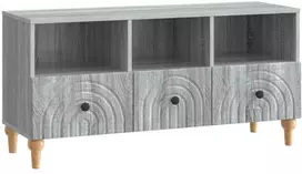 TV staliukas Televizoriaus spintelė Pilka Sonoma 102 x 34,5 x 50 cm
