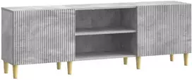 TV staliukas Televizoriaus spintelė Betono pilka 150 x 31 x 50 cm