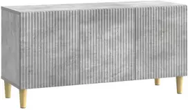 TV staliukas Televizoriaus spintelė Betono pilka 99 x 34,5 x 50 cm