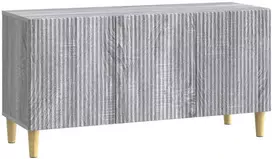 TV staliukas Televizoriaus spintelė Pilka sonoma ąžuolo 99 x 34,5 x 50 cm