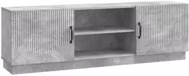 TV staliukas Televizoriaus spintelė Betono pilka 150 x 31 x 47 cm