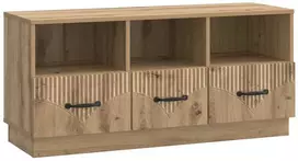 TV staliukas Televizoriaus spintelė 102 x 34,5 x 47 cm Artisano ąžuolo