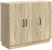 Kabalas Sonoma ąžuolas 89 x 34,5 x 77 cm Apdirbta mediena