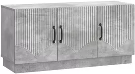 TV staliukas Televizoriaus spintelė Betono pilka 99 x 34,5 x 47 cm