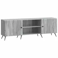 TV staliukas Televizoriaus spintelė 150 x 31 x 50 cm Pilka sonoma ąžuolo