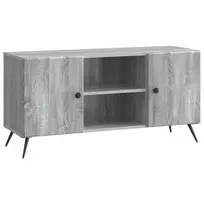 TV staliukas Televizoriaus spintelė Pilka sonoma ąžuolo 102 x 34,5 x 50 cm