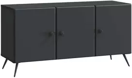 TV staliukas Televizoriaus spintelė Juoda 99 x 34,5 x 50 cm Apdirbta mediena