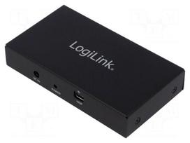 Splitter | DisplayPort 1.2,HDMI 1.4 | Colour: black
