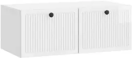 TV staliukas Sieninė TV spintelė Itin blizgi balta 78,5 x 41 x 30 cm
