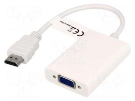 Adapter | D-Sub 15pin HD socket,HDMI plug