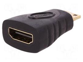Adapter | HDMI socket,HDMI mini plug | Colour: black