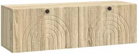 TV staliukas Sieninė TV spintelė Sonoma ąžuolas 98 x 31 x 30 cm