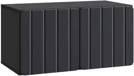 TV staliukas Sieninė TV spintelė Juoda 59,5 x 31 x 30 cm Apdirbta mediena