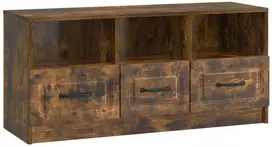 TV staliukas Televizoriaus spintelė Dūminio ąžuolo 102 x 34,5 x 47 cm