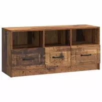 TV staliukas Televizoriaus spintelė Sendintos medienos 102 x 34,5 x 47 cm