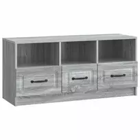 TV staliukas Televizoriaus spintelė Pilka sonoma ąžuolo 102 x 34,5 x 47 cm