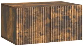 TV staliukas Sieninė TV spintelė Dūminio ąžuolo 59,5 x 41 x 30 cm
