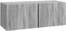 TV staliukas Sieninė TV spintelė Pilka sonoma ąžuolo 78,5 x 31 x 30 cm