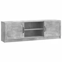 TV staliukas Televizoriaus spintelė Betono pilka 150 x 31 x 47 cm
