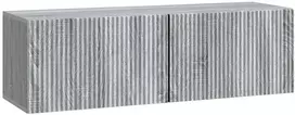 TV staliukas Sieninė TV spintelė Pilka sonoma ąžuolo 98 x 31 x 30 cm