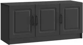 TV staliukas Televizoriaus spintelė Juoda 99 x 34,5 x 47 cm Apdirbta mediena