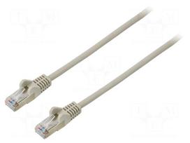 Patch cord | SF/UTP | 5e | stranded | CCA | PVC | grey | 2m | 26AWG