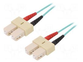 Fiber patch cord | OM3 | both sides,SC/UPC | 2m | LSZH | blue