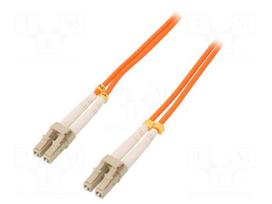 Fiber patch cord | OM2 | both sides,LC/UPC | 20m | LSZH | orange