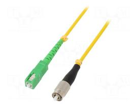 Fiber patch cord | FC/UPC,SC/APC | 5m | LSZH | Optical fiber: 9/125um
