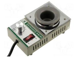 Device: soldering pot | 150W | 200÷450°C | 38mm | 230VAC | Plug: EU