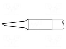Tip | conical sloped | 1.2mm | longlife
