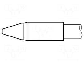 Tip | chisel | 4.8x1.5mm | longlife