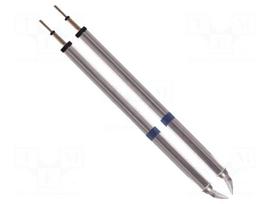 Tip | bent chisel | 1.78mm | 325÷358°C | for TZ-KIT-3 hot tweezers