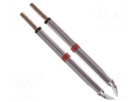 Tip | bent chisel | 1.78mm | 420÷475°C | for TZ-KIT-1 hot tweezers