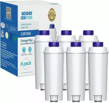 GOLDEN ICEPURE vandens filtras kavos aparatams, suderinamas su De'Longhi DLSC002, SER3017, 6 vnt. komplektas, CMF006
