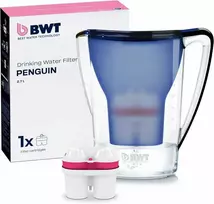 BWT vandens filtravimo ąsotis Penguin 2,7 l su magnio filtru, tamsiai mėlynas