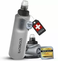 BACHGOLD vandens filtruojanti butelis su filtru, ultralengvas, 1000 ml, baltas, 100109