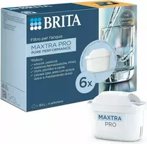 Brita vandens filtrų kasetės Maxtra Pro, 6 vnt., balta, suderinama su Brita grafiniais