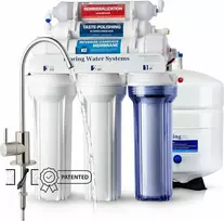 iSpring atvirkštinio osmozės vandens filtravimo sistema RCC7AK, 6 pakopų, 75 GPD, pH remineralizacija, po kriaukle