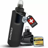 Bachgold vandens butelis su filtru, ultralengvas, 1000 ml, membraninė filtracija, 100111